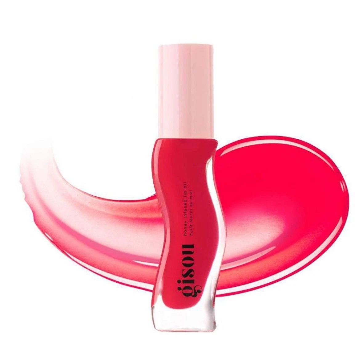 Gisou Strawberry Sorbet Honey Infused Lip Oil - Full Size